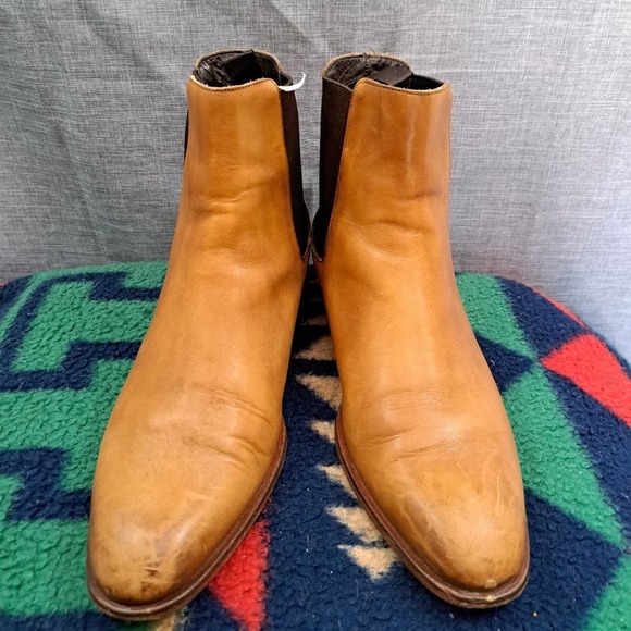 To Boot New York Size 9 Men Leather Brown Chukka Boots 485-1 - Picture 2 of 15